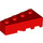 LEGO Red Wedge Brick 2 x 4 Left (41768)