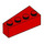 LEGO Rojo Cuña Ladrillo 2 x 4 Derecha (41767)