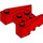 LEGO Rojo Cuña Ladrillo 3 x 4 con muescas para espigas (50373)