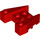 LEGO Red Wedge Brick 3 x 4 with Stud Notches (50373)
