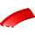 LEGO Red Wedge Curved 3 x 8 x 2 Left (41750 / 42020)