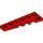 LEGO Red Wedge Plate 2 x 6 Left (78443)