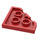 LEGO Rood Wig Plaat 3 x 3 Hoek (2450)