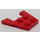 LEGO rouge Coin assiette 3 x 4 avec des encoches pour tenons (28842 / 48183)