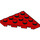 LEGO rot Keil Platte 4 x 4 Ecke (30503)