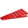 LEGO Rød Kile Plate 4 x 8 Vinge Venstre med knotter på undersiden (3933 / 45174)