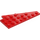 LEGO Rød Kile Plate 4 x 8 Vinge Venstre med knotter på undersiden (3933 / 45174)