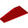 LEGO Red Wedge Plate 6 x 12 Wing Right (30356)