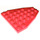 LEGO Red Wedge Plate 7 x 6 with Stud Notches (50303)