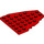 LEGO Red Wedge Plate 7 x 6 with Stud Notches (50303)