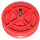 LEGO Rosso Ruota Old con 12 Bottoncini e Notched Asse per Motor