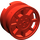 LEGO Red Wheel Rim Ø11 x 6 with 8 Spokes (93593)