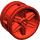 LEGO Red Wheel Rim Ø30 x 20 with No Pinholes, with Reinforced Rim (56145)