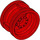 LEGO rouge Roue Jante Ø30 x 20 sans trous d&#039;épingle, avec jante renforcée (56145)