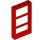 LEGO rouge Fenêtre 1 x 4 x 6 Cadre avec Trois Panes (46523 / 57894)