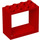 LEGO rouge Fenêtre 2 x 4 x 3 avec trous carrés (60598)