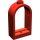LEGO rot Fenster Rahmen 1 x 2 x 2.7 mit Gerundet oben (30044)