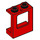 LEGO Rood Venster Kader 1 x 2 x 2 met 1 gat in Onderzijde (60032)