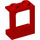 LEGO Red Window Frame 1 x 2 x 2 with 1 Hole in Bottom (60032)