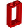 LEGO Red Window Frame 1 x 2 x 3 without Sill (3662 / 60593)