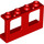 LEGO Rojo Marco de ventana 1 x 4 x 2 con espigas huecas (61345)