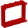 LEGO Red Window Frame 1 x 4 x 3 with Shutter Tabs (3853)