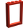 LEGO Red Window Frame 1 x 4 x 5 with Fixed Glass