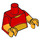 LEGO Red Winnie the Pooh Minifig Torso (973 / 16360)