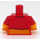 LEGO Red Winnie the Pooh Minifig Torso (973 / 16360)