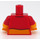 LEGO Rood Winnie the Pooh Minifig Torso (973 / 16360)