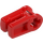 LEGO Red Wire Clip with Cross Hole (49283)