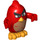 LEGO Red with Annoyed Face Minifigure