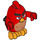 LEGO Red with Right Eyebrow Raised Minifigure