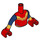 LEGO Red Wonder Woman Friends Torso (92456)