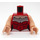 LEGO Red Wonder Woman Minifig Torso (973 / 76382)