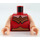 LEGO Red Wonder-Woman Minifig Torso (973 / 76382)