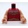 LEGO Rojo Wonder Mujer Torso (76382 / 88585)