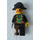 LEGO Redbeard jossa Tavallinen Bicorne Minihahmo