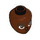 LEGO Reddish Brown Aida Minidoll Head (92198 / 101100)