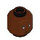 LEGO Reddish Brown Angelina Johnson Minifigure Head (Recessed Solid Stud) (3626 / 103488)