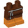 LEGO Brun rougeâtre Animal Minifigure Hanches et jambes (3815 / 99867)