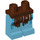 LEGO Roodachtig Bruin Ao&#039;nung Minifigure Heupen en benen (73200 / 103478)