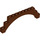 LEGO Reddish Brown Arch 1 x 12 x 3 with Raised Arch and 5 Cross Supports (18838 / 30938)