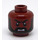 LEGO Rötlich-braun B.ein. Baracus Minifigure Kopf (Einbau-Vollbolzen) (3626 / 27424)