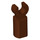 LEGO Reddish Brown Bar Holder with Clip (11090 / 44873)