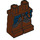 LEGO Roodachtig Bruin Bard the Bowman Minifigure Heupen en benen (3815 / 18802)