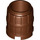 LEGO Reddish Brown Barrel 2 x 2 x 1.7 (2489 / 26170)