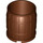 LEGO Reddish Brown Barrel 4 x 4 x 3.5 (30139)