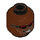 LEGO Reddish Brown Blade Head (Recessed Solid Stud) (3626 / 77247)
