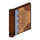 LEGO Reddish Brown Book Cover with Gold and Flower (24093 / 105313)